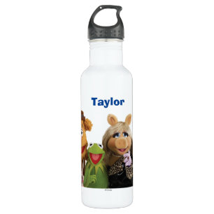 Fozzie, Kermit, Miss Piggy, and Gonzo 710 Ml Water Bottle