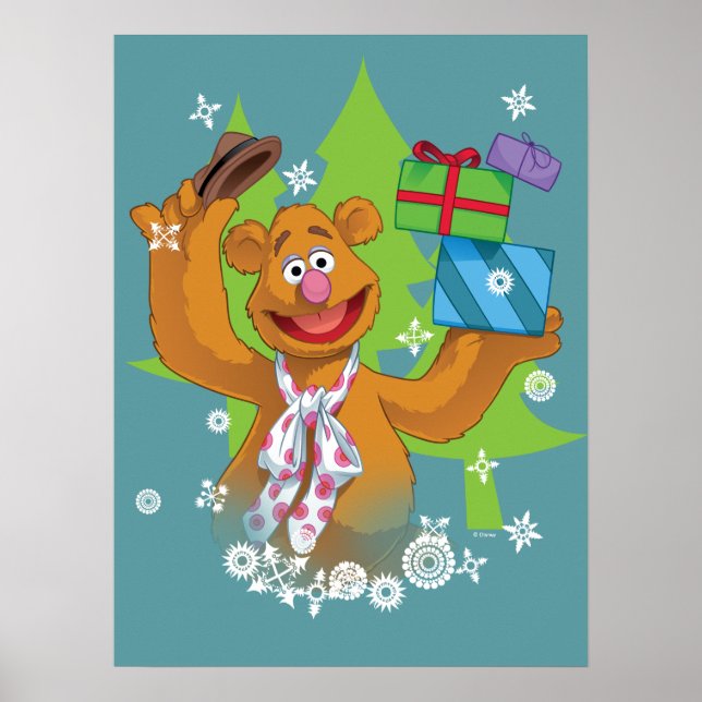 Fozzy the Bear | Happy Holidays Poster (Front)