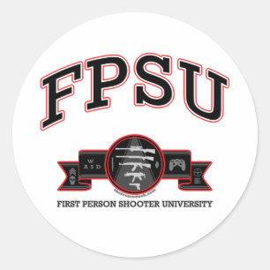 FPSU CLASSIC ROUND STICKER