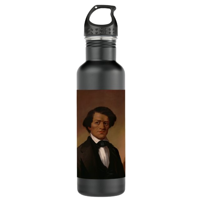 Fr3d3rick Bailey Douglass: Civil Rights Legend   710 Ml Water Bottle (Front)