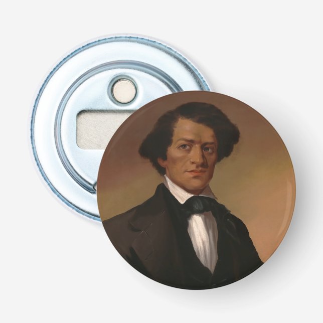 Fr3d3rick Bailey Douglass: Civil Rights Legend   Bottle Opener (Front)