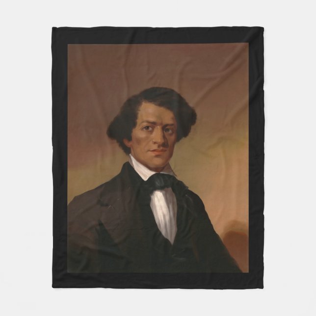 Fr3d3rick Bailey Douglass: Civil Rights Legend   Fleece Blanket (Front)