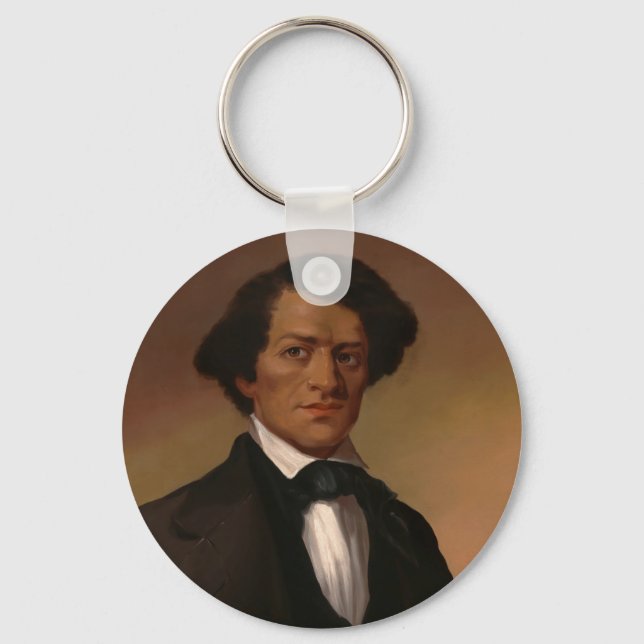 Fr3d3rick Bailey Douglass: Civil Rights Legend   Keychain (Front)