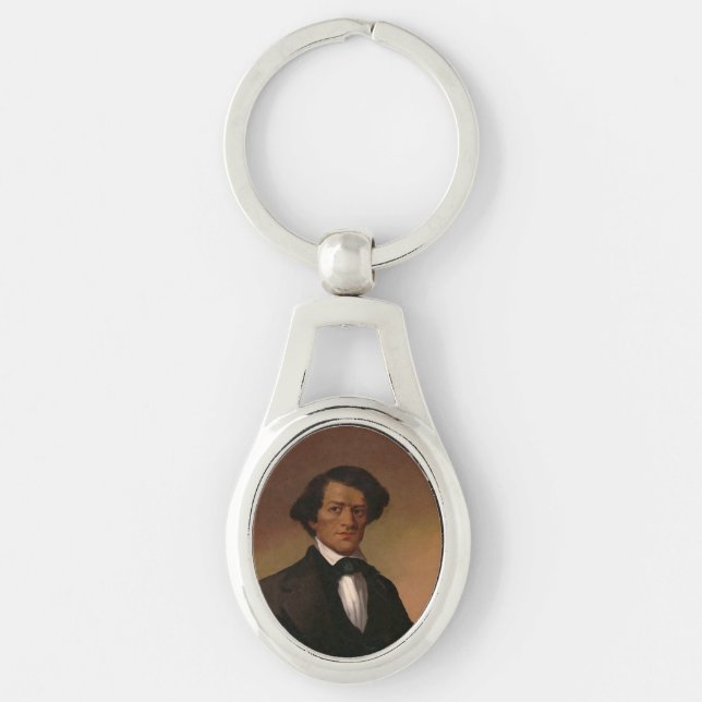 Fr3d3rick Bailey Douglass: Civil Rights Legend   Keychain (Front)