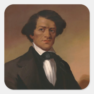 Fr3d3rick Bailey Douglass: Civil Rights Legend Square Sticker