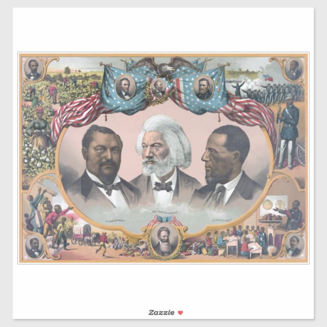 Fr3d3rick Bailey Douglass with Black Abolitionist  (Sheet)