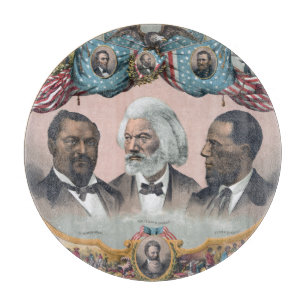 Fr3d3rick Bailey Douglass with Black Abolitionist Cutting Board