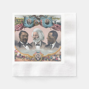 Fr3d3rick Bailey Douglass with Black Abolitionist Napkin