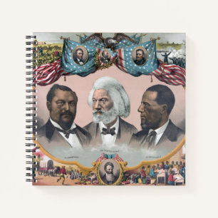 Fr3d3rick Bailey Douglass with Black Abolitionist  Notebook