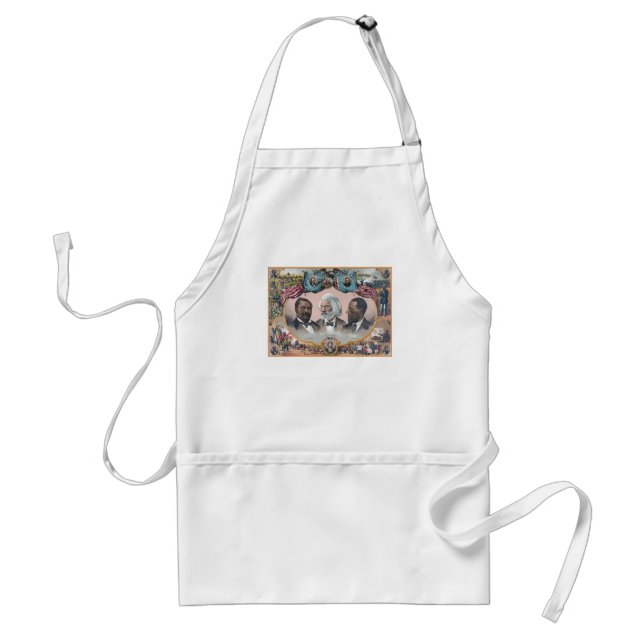 Fr3d3rick Bailey Douglass with Black Abolitionist  Standard Apron (Front)