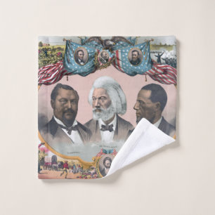 Fr3d3rick Bailey Douglass with Black Abolitionist Wash Cloth