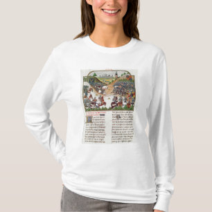 Fr 2691 f.183 Battle scene, by Jehan Charetier T-Shirt