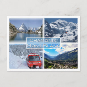 FR Chamonix - Mont Blanc - Lac Blanc des Aiguilles Postcard