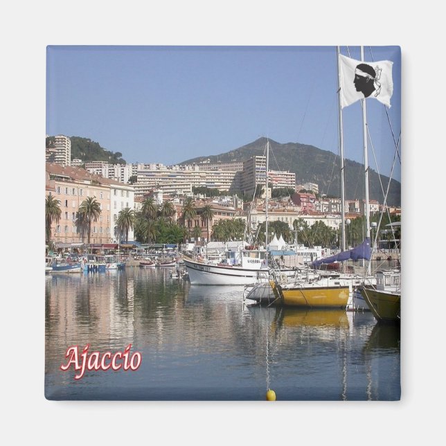 FR - Corsica - Ajaccio - Harbour Magnet (Front)