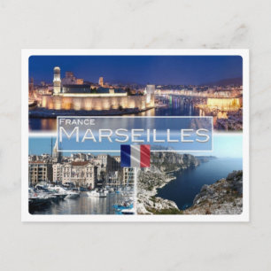 FR France - Marseilles - Postcard
