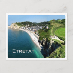 FR France - Normandy - Etretat - Postcard