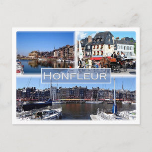 FR France - Normandy - Honfleur - Postcard