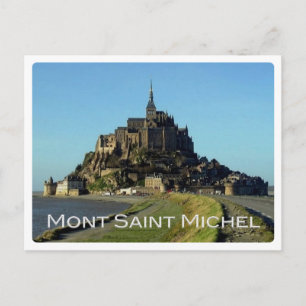 FR France - Normandy - Mont Saint-Michel - Postcard
