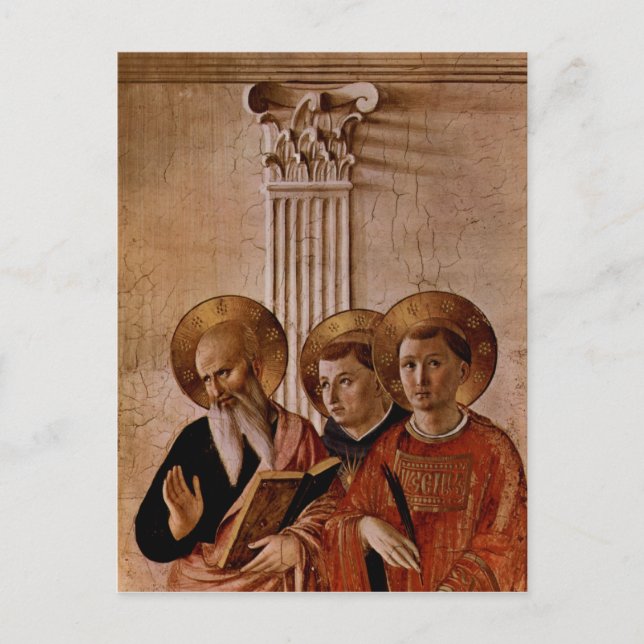 Fra Angelico Art Postcard (Front)