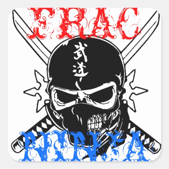 FRAC SQUARE STICKER (Front)