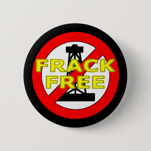 Frack Free 2 Inch Round Button (Front)