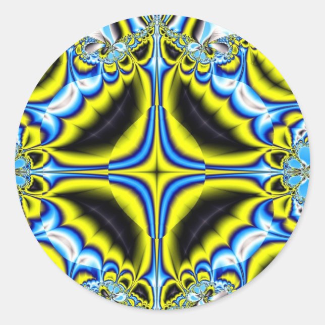 Fractal 109 Sticker (Front)