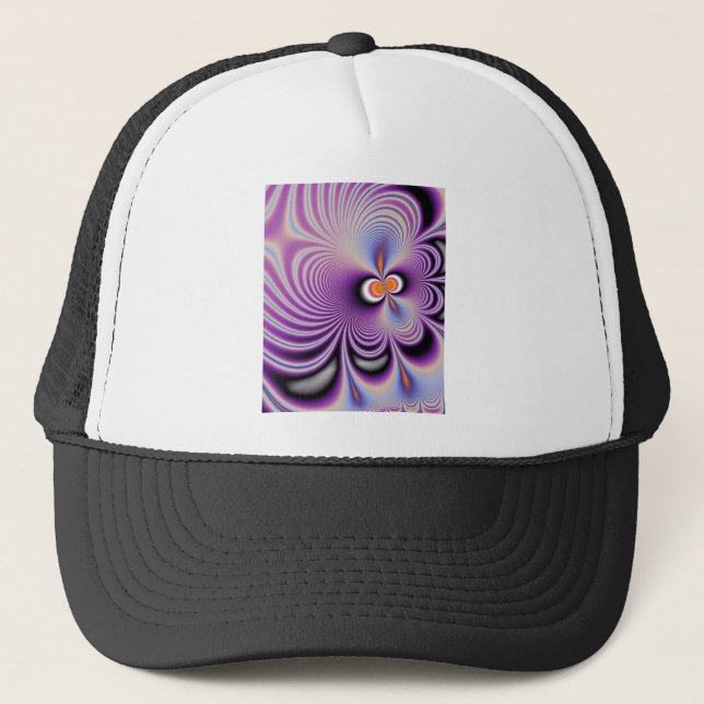 Fractal #10 trucker hat (Front)