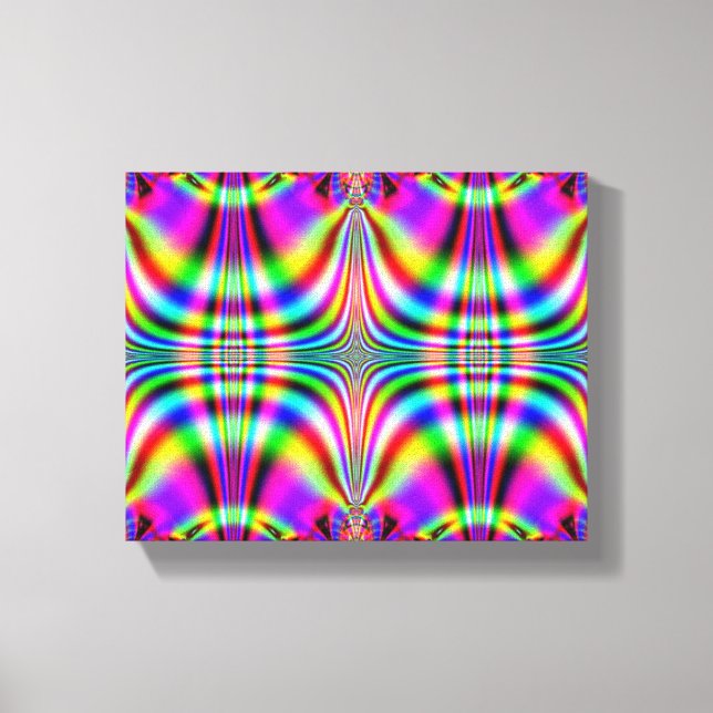 Fractal 125 canvas print (Front)