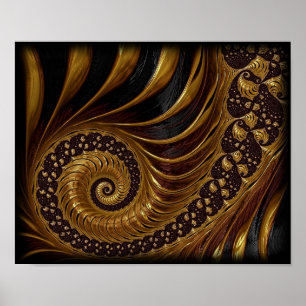 fractal-199054 fractal spiral endless mathematics poster