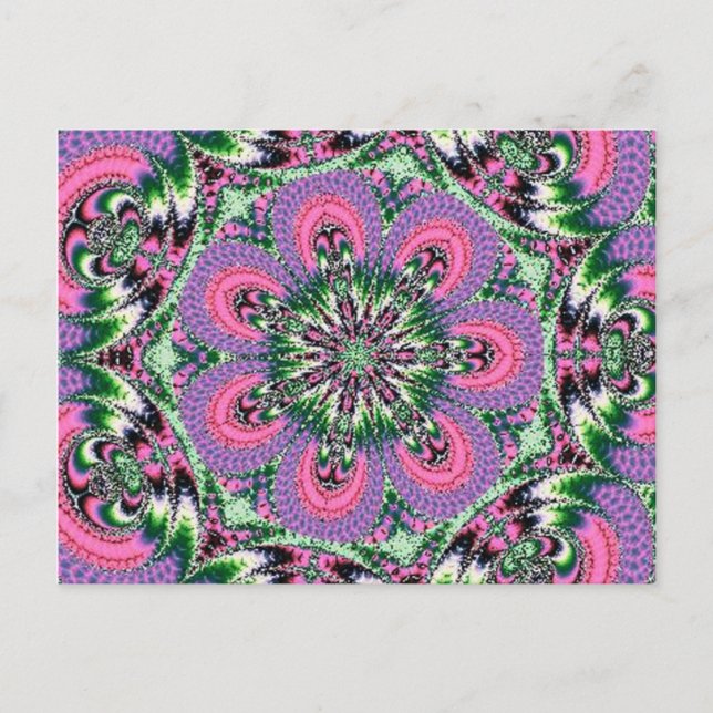 Fractal 1, Carte postale (Devant)