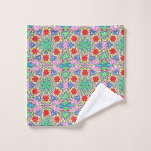 Fractal 2 linge (Gant de toilette)
