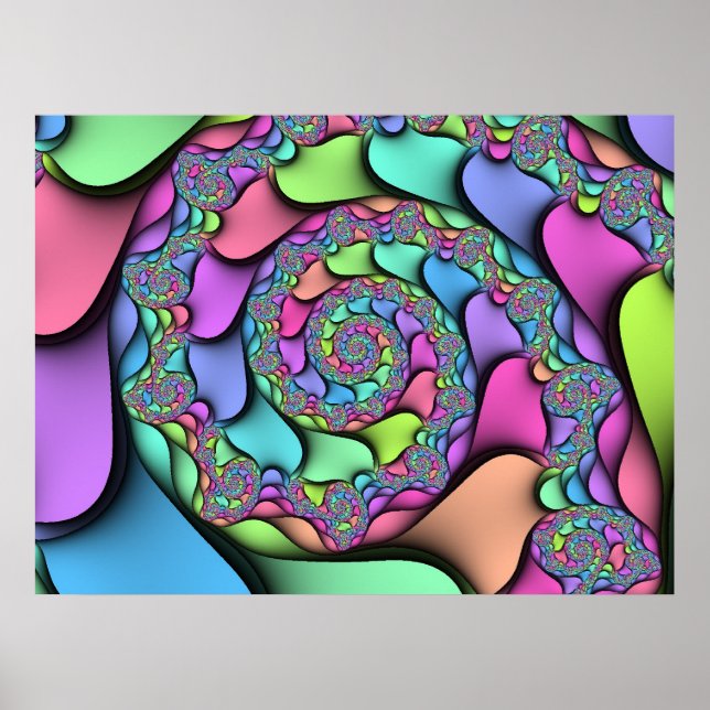 Fractal 318-2 poster (Front)