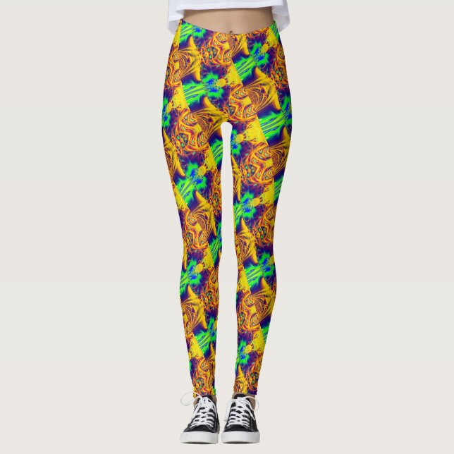 Fractal 48 Leggings (Front)
