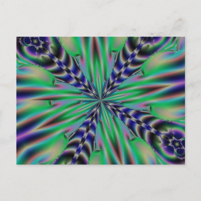 Fractal 4, Carte postale (Devant)