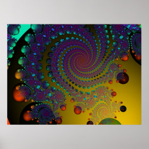 Fractal 584 poster