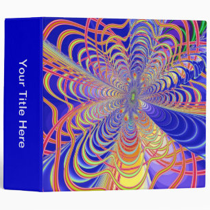 Fractal Abstract 061012d Binder