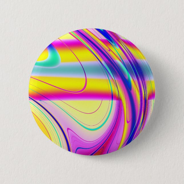 Fractal Abstract 061012f 2 Inch Round Button (Front)