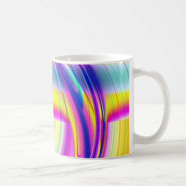 Fractal Abstract 061012f Coffee Mug (Right)