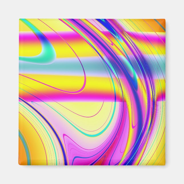 Fractal Abstract 061012f Magnet (Front)