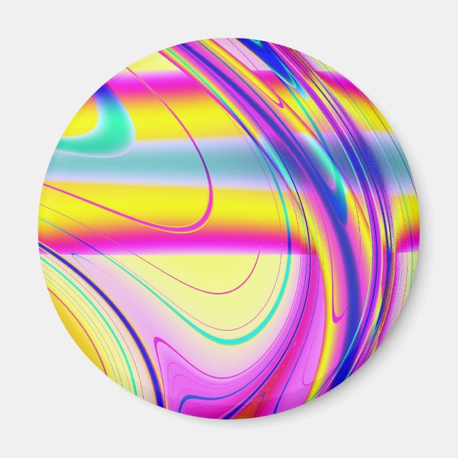 Fractal Abstract 061012f Magnet (Front)