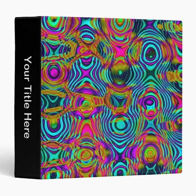 Fractal Abstract 191111a Binder (Front/Spine)