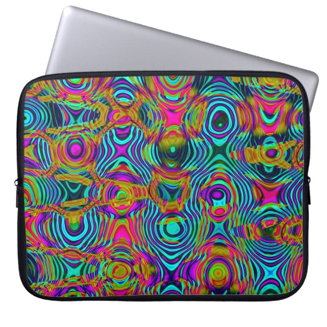 Fractal Abstract 191111a Laptop Sleeve (Front)