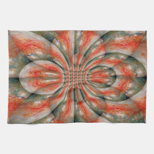 Fractal Abstract Kitchen Towel