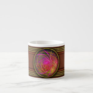 Fractal - Abstract - Loopy Doopy Espresso Cup