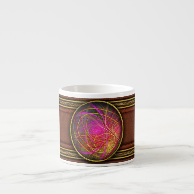 Fractal - Abstract - Loopy Doopy Espresso Cup (Front)