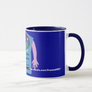fractal addiction anagrams mug # 4