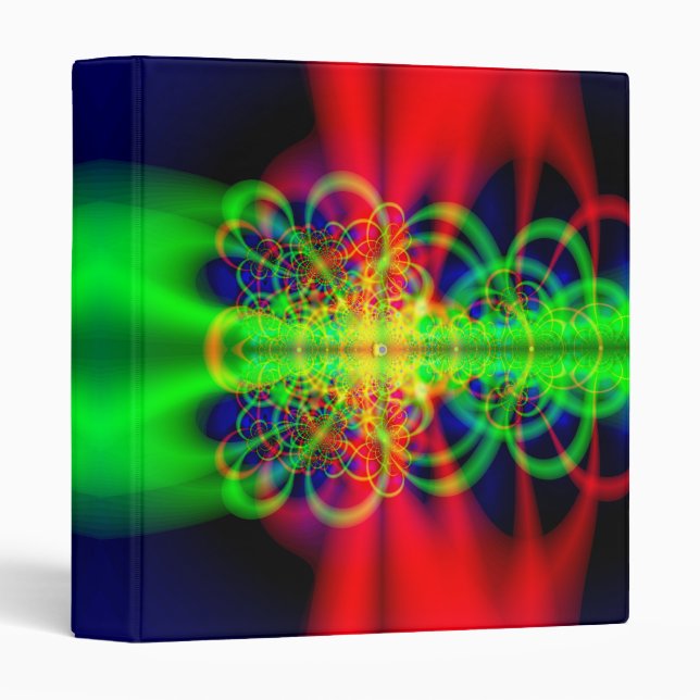 Fractal Alien Time Storm Binder (Front/Spine)