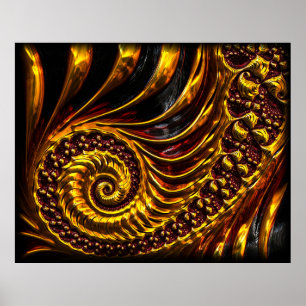 Fractal Art 33 Poster