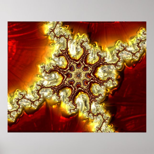Fractal Art 34 Poster (Front)