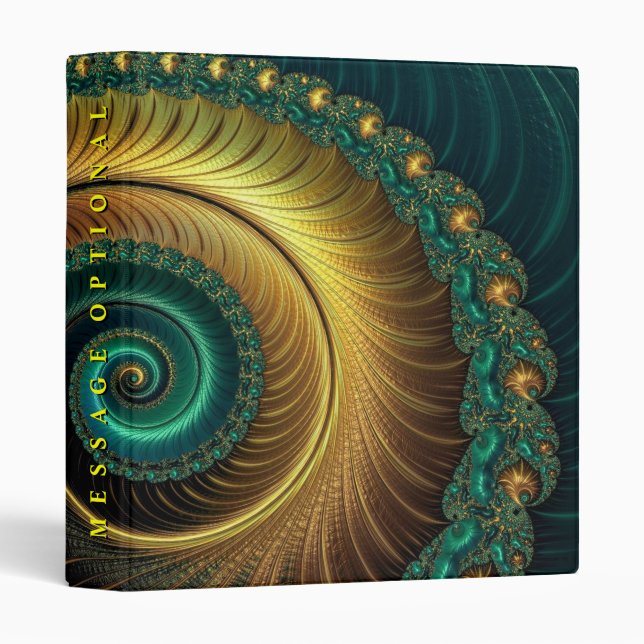 Fractal Art 37 Binder (Front/Spine)